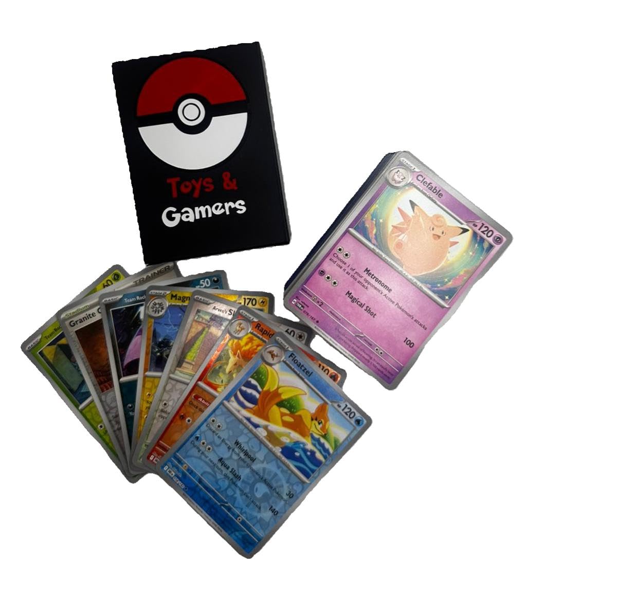 Pokemon TCG: Random Cards from Every Series, 100 Cards in Each Lot Plus 7 Bonus Free Foil Cards