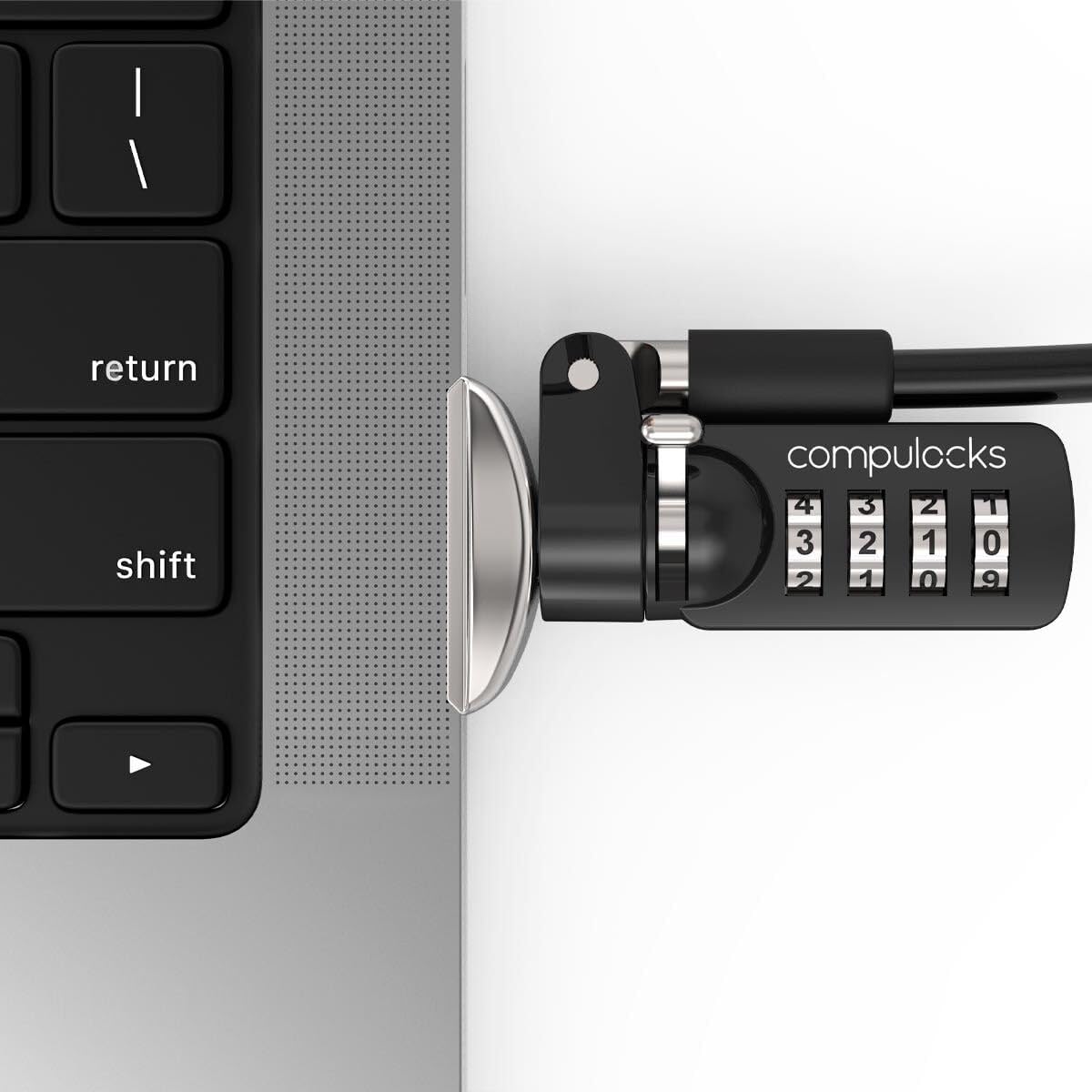 Compulocks Ledge Adapter for MacBook Pro 14-inch (M1/M2/M3/M4/M5) with Combination Cable Lock