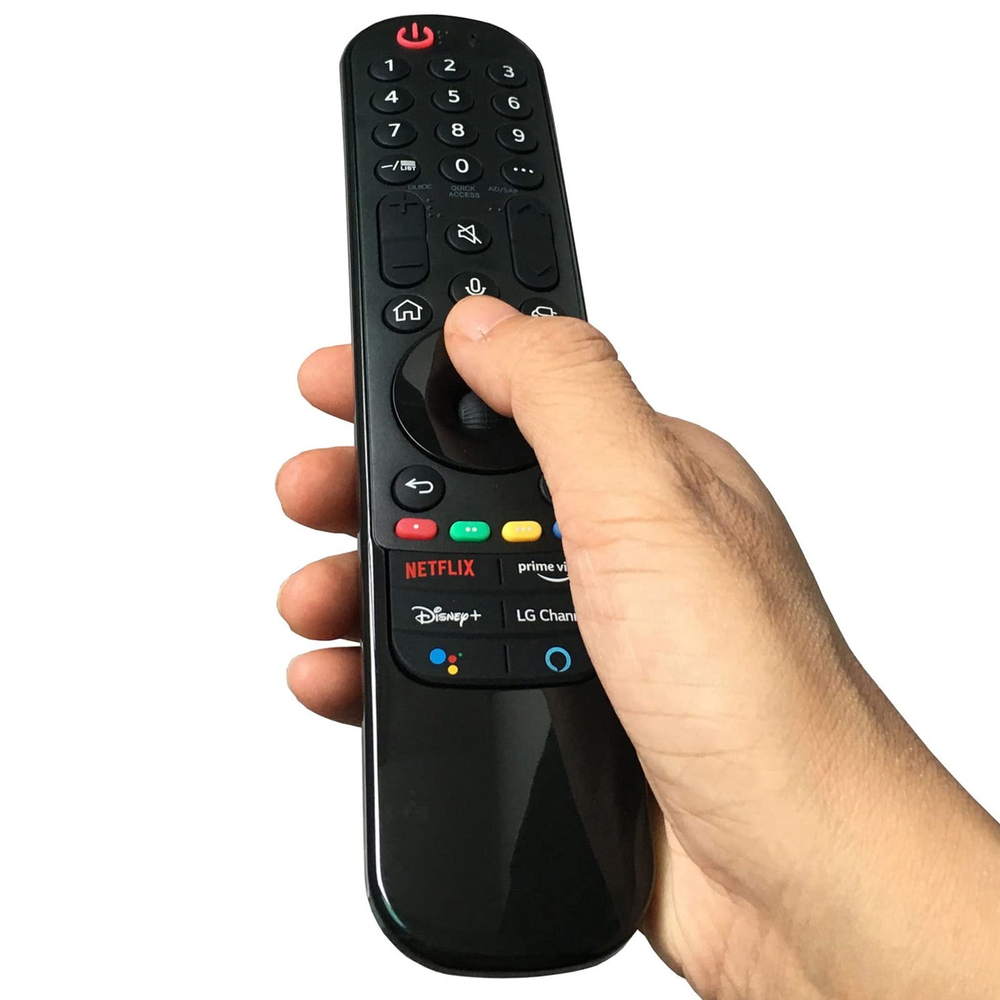 Replacement IR Remote Control for 2021 LG UHD OLED QNED NanoCell 4K 8K Smart TV 55NANO90UPA 65NANO75UPA 65NANO77ZPA 65NANO80UPA 65NANO85APA