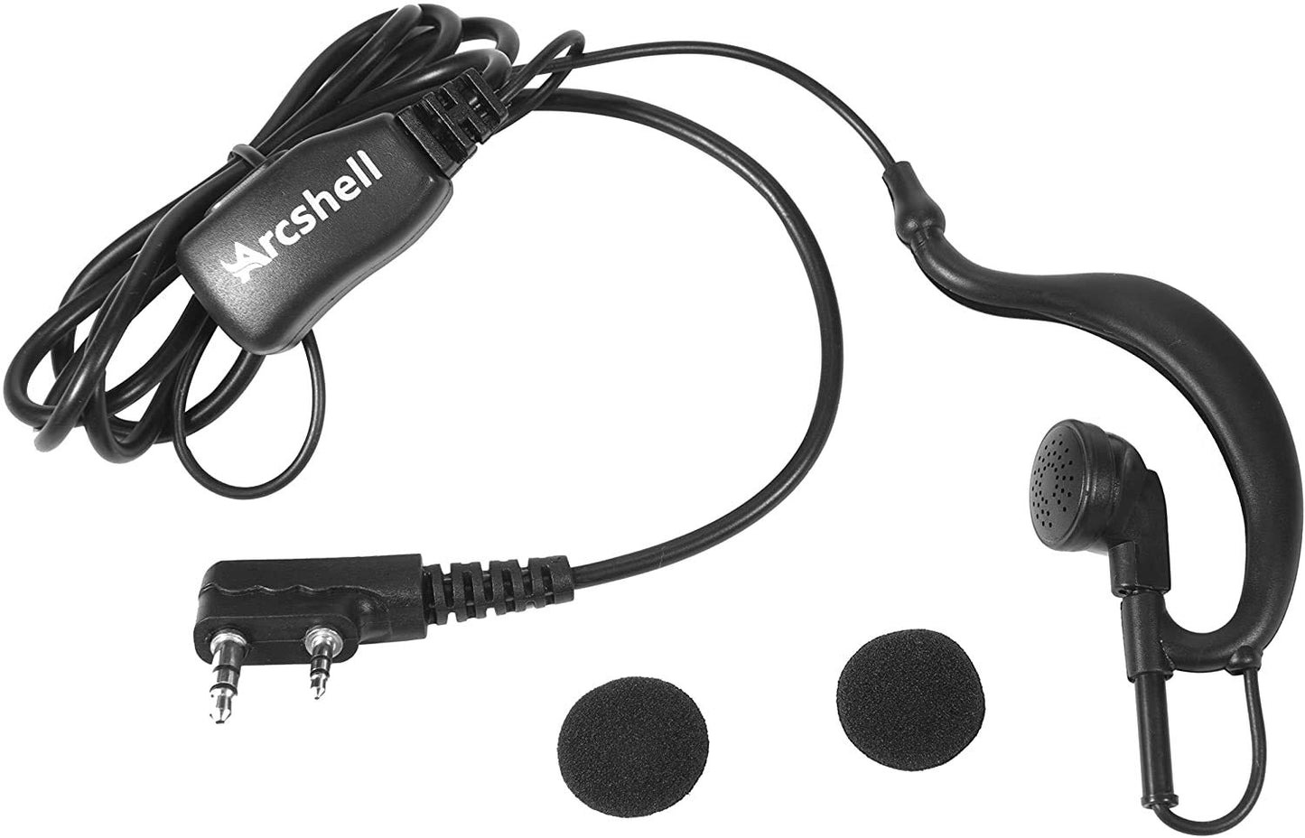 Arcshell 6 Pack Earpieces Headsets with Mic