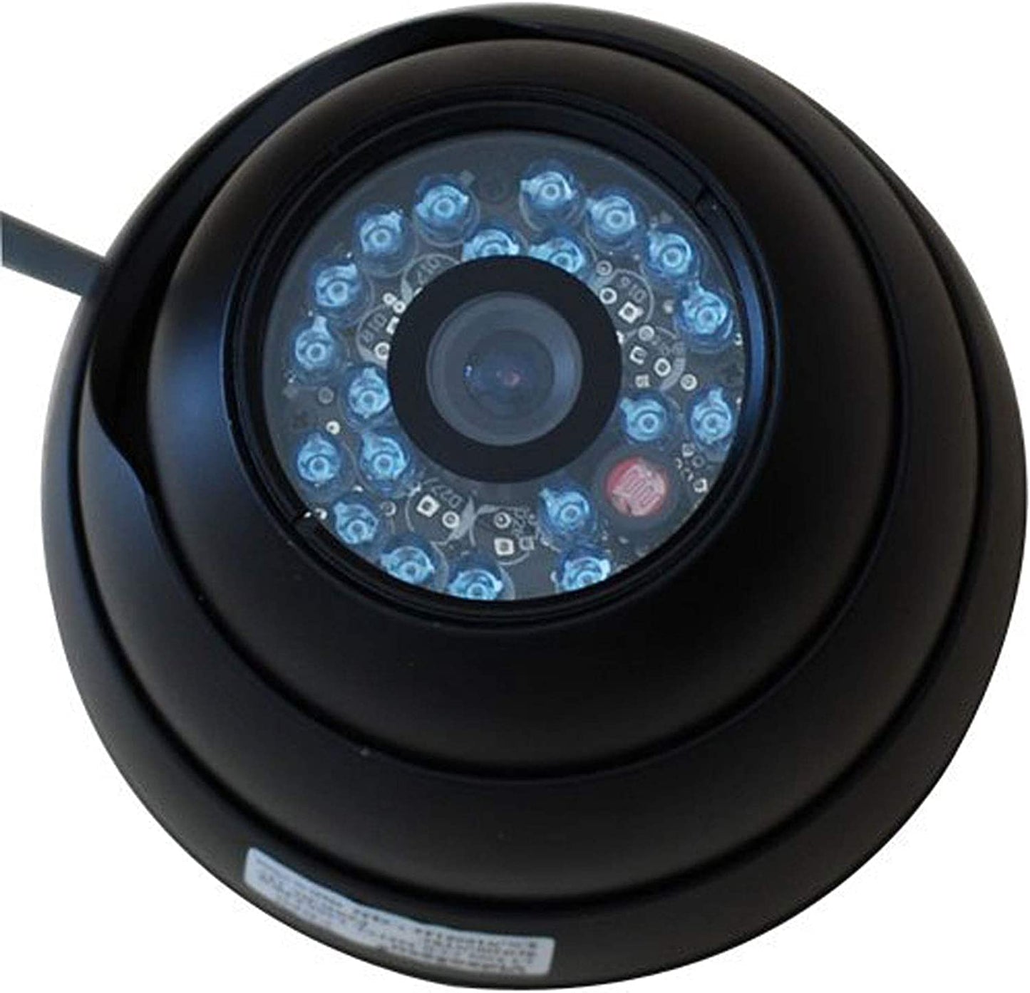 VideoSecu 600TVL Dome Security Camera Outdoor IR Infrared Built-in Color CCD Wide Angle High Resolution Day Night for CCTV DVR Surveillance System