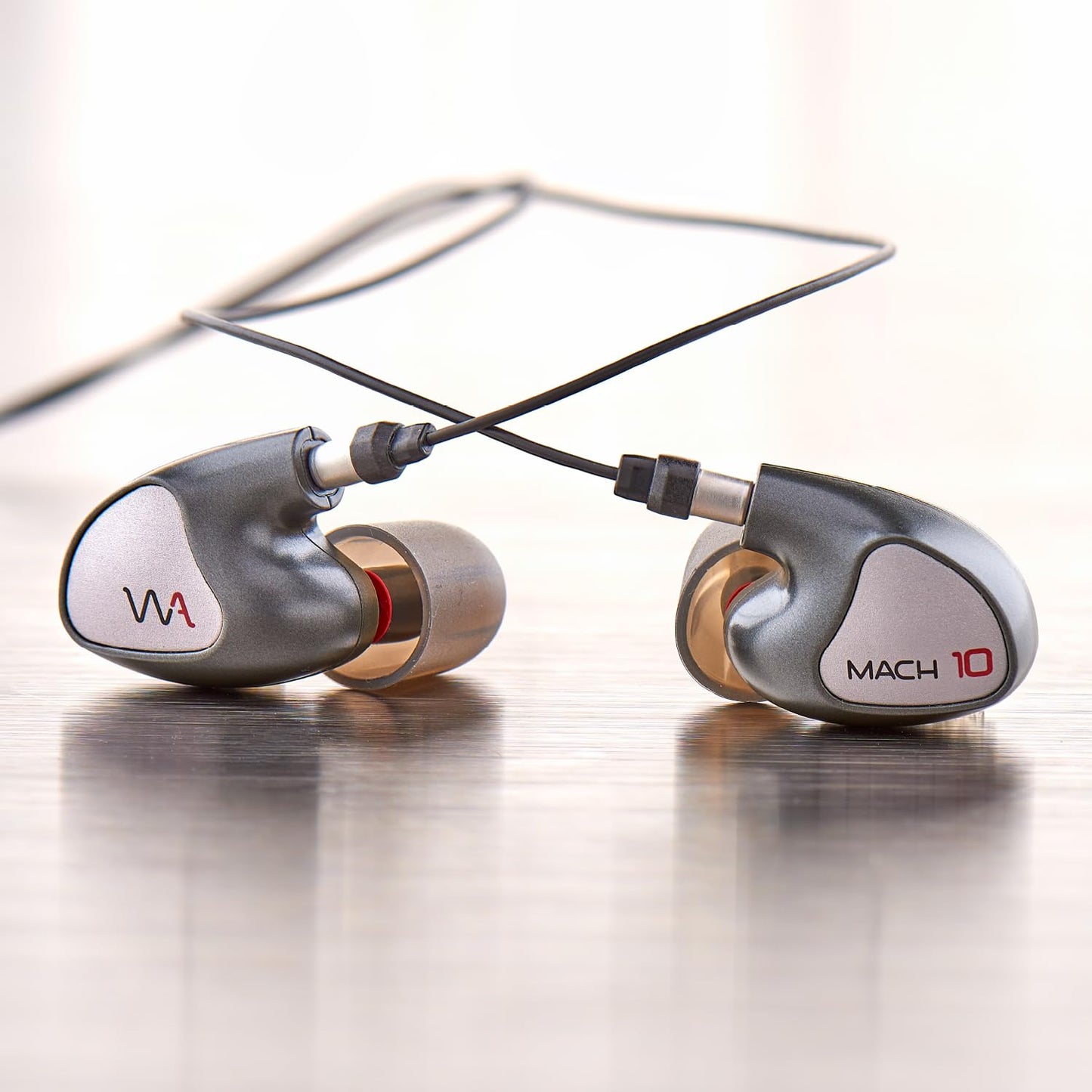 Westone Audio - Mach 10 Universal IEM Wired Earbuds - Single Driver Balanced Armature Professional Musician in Ear Monitor Earphones with Linum® BAX™…