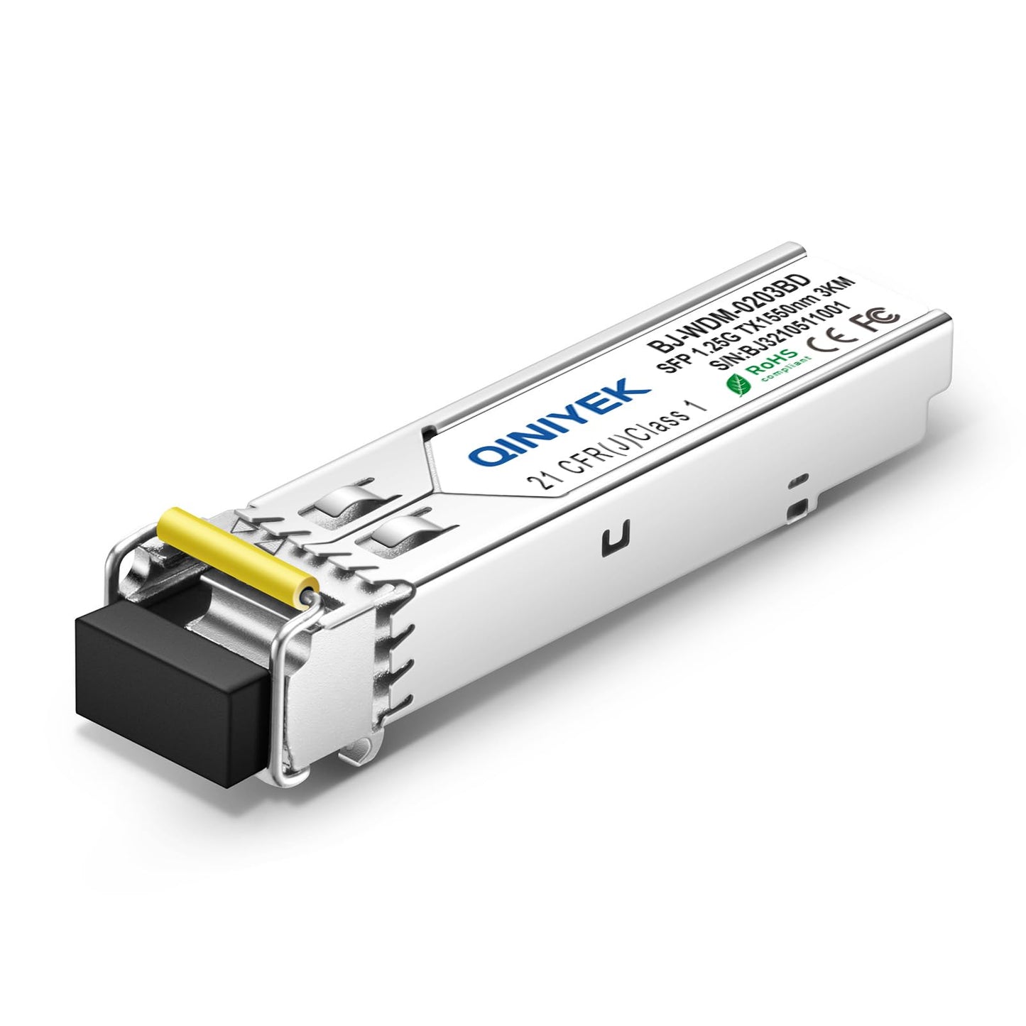 1 Pair Simplex LC Module 3KM, 1.25G Single-Mode Fiber Connector, SFP-WDM-SM 1000BASE BiDi 1310nm/1550nm SFP Transceiver Module