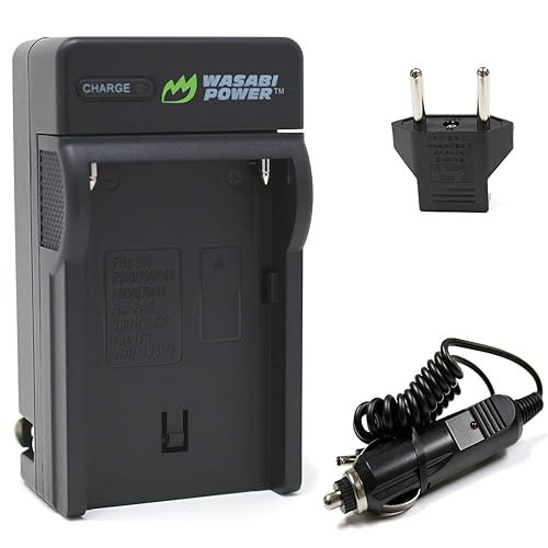 Wasabi Power Battery Charger for Sony NP-F330, NP-F530, NP-F550, NP-F570, NP-F730, NP-F750, NP-F760, NP-F770, NP-F950, NP-F960, NP-F970, NP-F975 (L