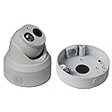 Kenuco Junction Box/Mounting Base hik-Compatible Turret Camera DS-2CD23x2 Size | 130MM X 32MM | BOX03 (White 1PK)