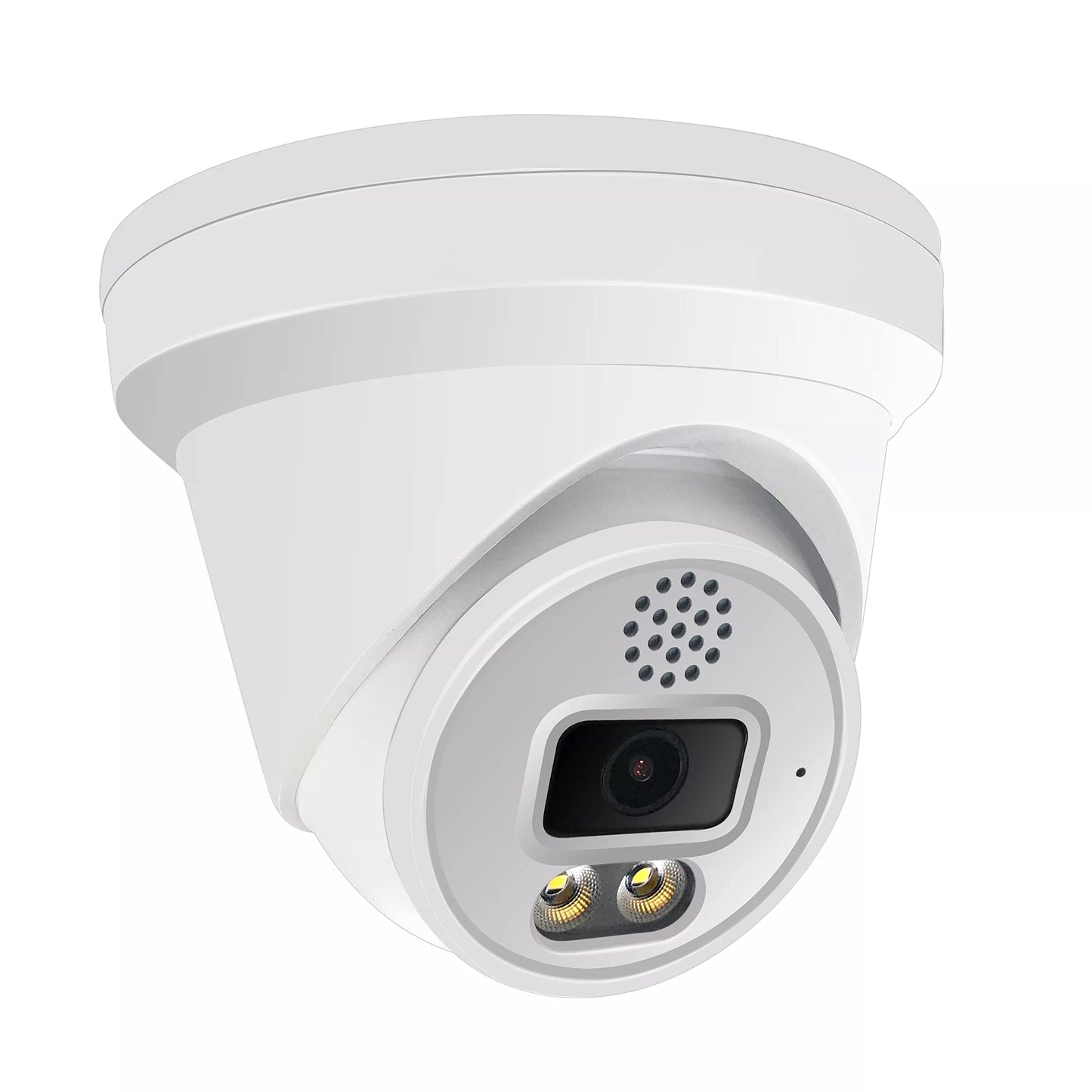 GW Security 5MP 30FPS Real-Time 1920P 2-Way Audio Spotlight Color Night Vision Outdoor/Indoor PoE IP Dome Security Camera (GW509501T)