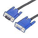 axGear VGA Male to Female Extension Cable Video LED Monitor Wire M-F 10Ft 3M 10 Ft