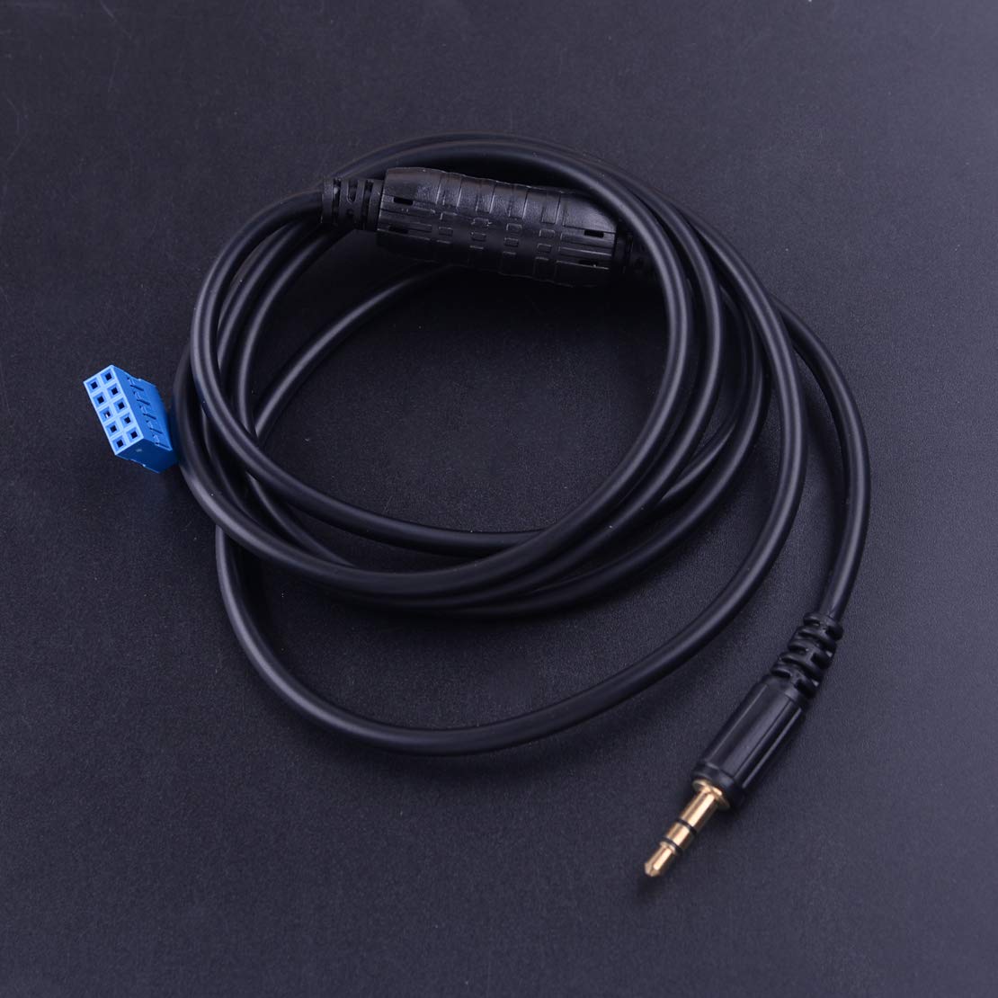 beler 3.5mm Male Interface Adapter AUX Input Mode Cable Fit for BMW 3 Series E46 1998-2006