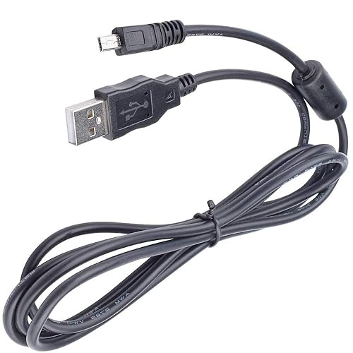 Replacement USB Cable 8Pin Camera Transfer Data Sync Charging Cord Compatible with Konica Minolta Digital Cameras Dynax 5D/7D Maxxum 5D/7D DiMage A