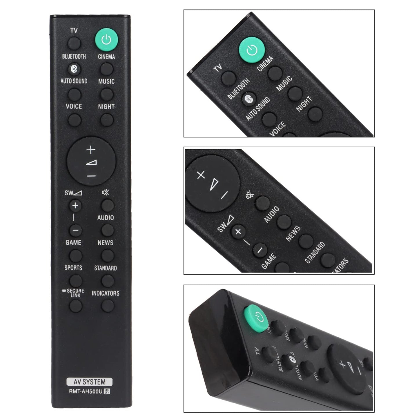 New RMT-AH500U RMTAH500U Replaced Remote Control for Sony Soundbar SA-S350 HT-SD35 HT-S350 SA-WSD35 SA-SD35 SA-WS350 Sound Bar Remote Controller
