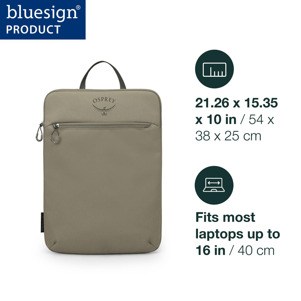 Osprey Daylite 14-Inch Laptop Sleeve, Black OS