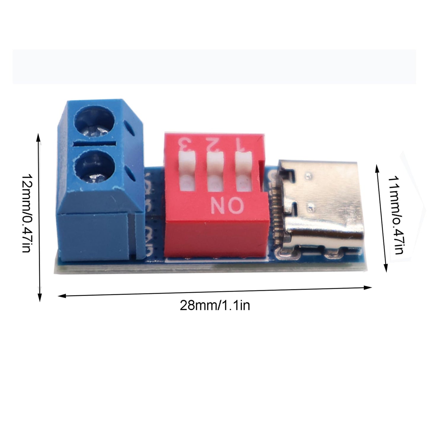 3Pcs USB-C PD Trigger 12V Output Fast Charger Decoy USB Type-C Board Power Delivery Protocol Tester Boost Converter Module for Car Camera Monitor DIY