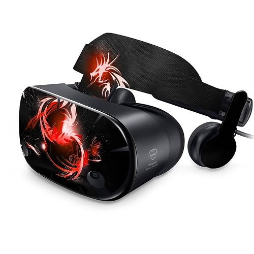 MightySkins Skin Compatible with Samsung Odyssey VR - Tribal Dragon | Protective, Durable, and Unique Vinyl Decal wrap Cover | Easy to Apply, Remove