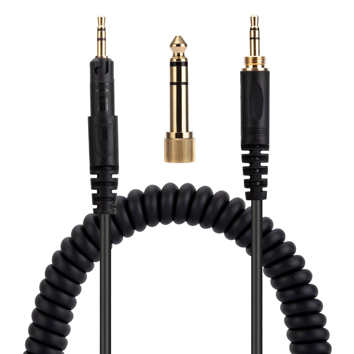 UNCLE LIGHT ATH-M40X M50X M70X Replacement Audio Cable, Compatible with Audio Technica Headphones, 3.5mm (6.35mm) to 2.5mm Male Stereo Jack Cord…