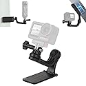 CAPART Action Camera Magnetic Mount for Go Pro Hero 13 12 11/ Insta360 X5 X4 X3 ACE PRO/DJI OSMO 360 Nano Action 5 Pro 4 3 Pocket 3 2, Rotatable