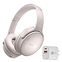 Bose QuietComfort Bluetooth Headphones, Wireless Headphones with Active Over Ear Noise Cancelling and Mic, + Green Extreme 20W 2-Port Wall Charger…