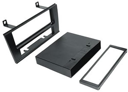 SCOSCHE LN1328B 2000-Up Lincoln LS / 2002-Up Ford Thunderbird Single DIN w/pocket Installation Dash Kit,black