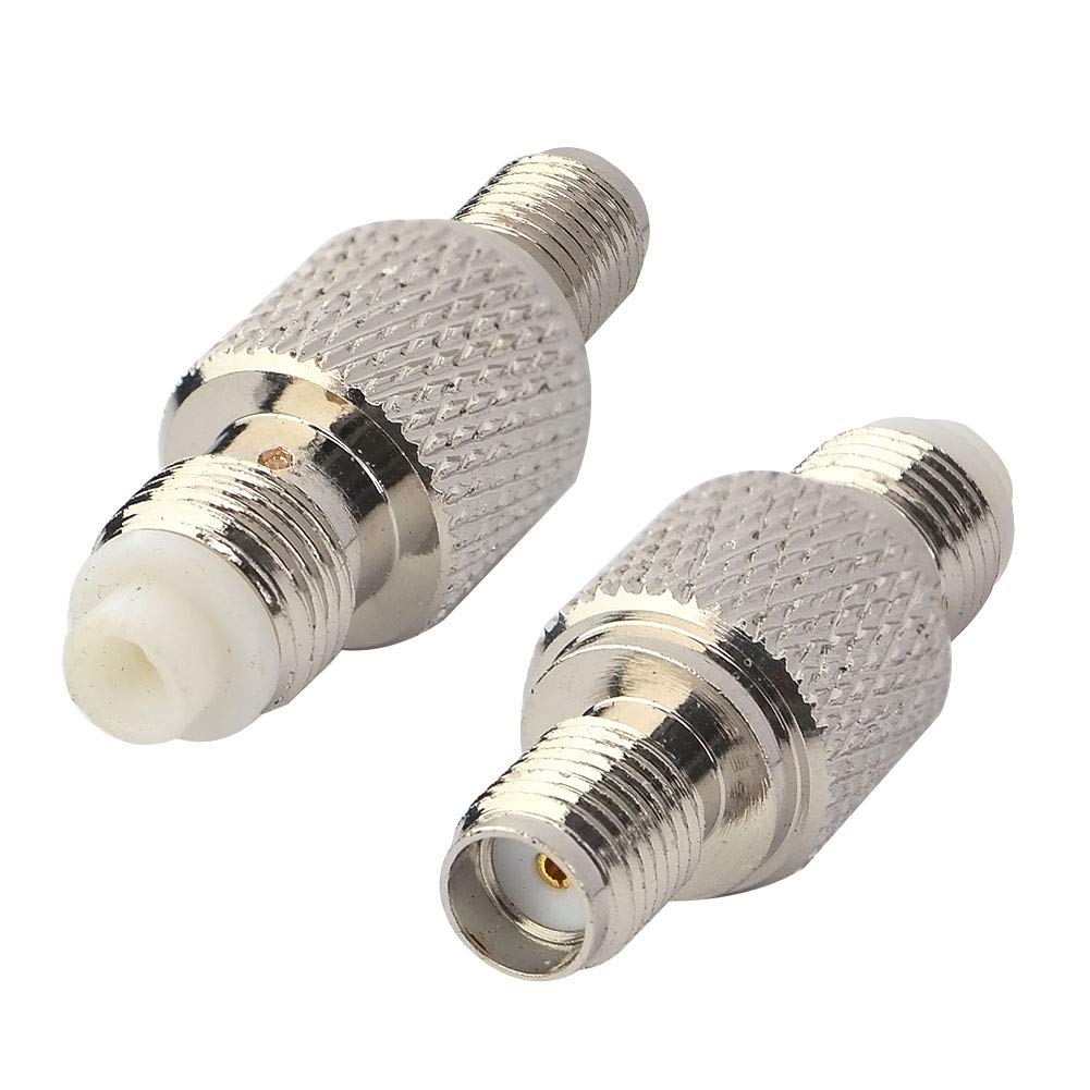 Boobrie SMA Coaxial Connector FME Female to SMA Female Coax Adapter WiFi Antenna Adapter for Antennas Wireless LAN Devices Coaxial Cable WiFi Radios