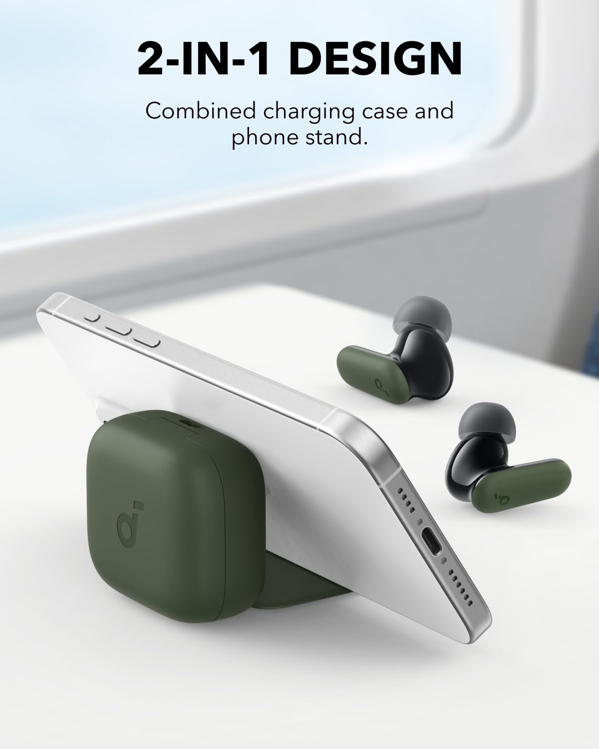 Soundcore P30i by Anker Noise Cancelling Earbuds, Hands-Free Viewing