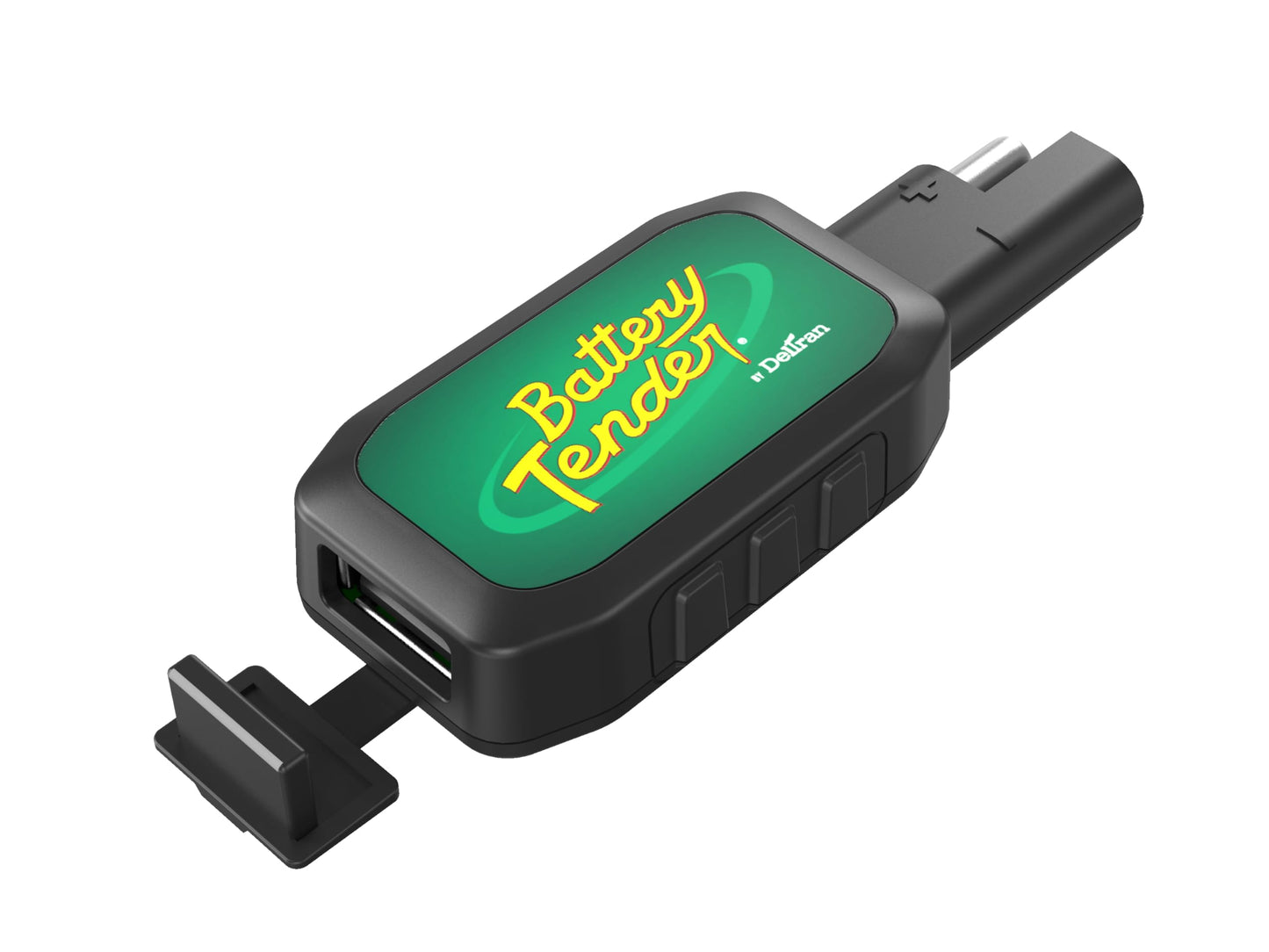 Battery Tender Ring Terminal Accessory Cable and USB Charger Adapter Combo - Battery Cord & 2.1 AMP USB Charging Adapter for Mobile Devices
