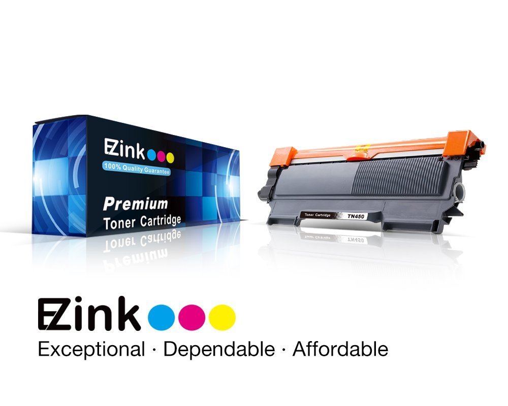 E-Z Ink (TM) Compatible Toner Cartridge Replacement for Brother TN450 TN420 High Yield (4 Black) Compatible with DCP-7060D DCP-7065DN Laser Printer