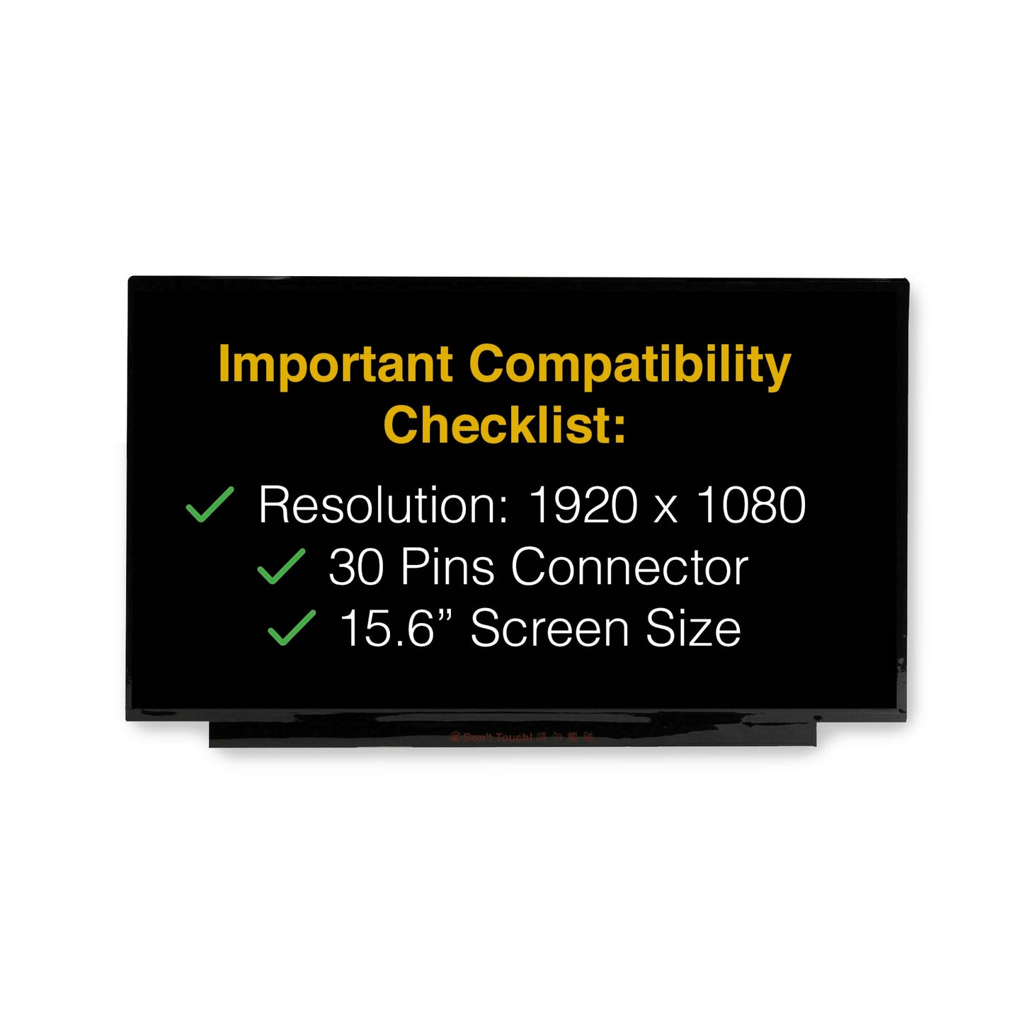 LCDBros Replacement Screen for Dell INSPIRON 15 3501 30 Pins FHD 1920x1080 LCD LED Display with Tools & Tape