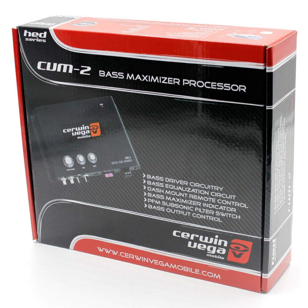 CERWIN VEGA CVM2 Bass Maximizer Processor Amplifier