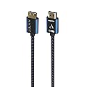 Austere V Series 4K HDMI Cable 1.5m \ 4K HDR, High Fidelity ARC, Pure Gold Contacts, Pure Silver-Plated Conductors, aDesign Precision Connector