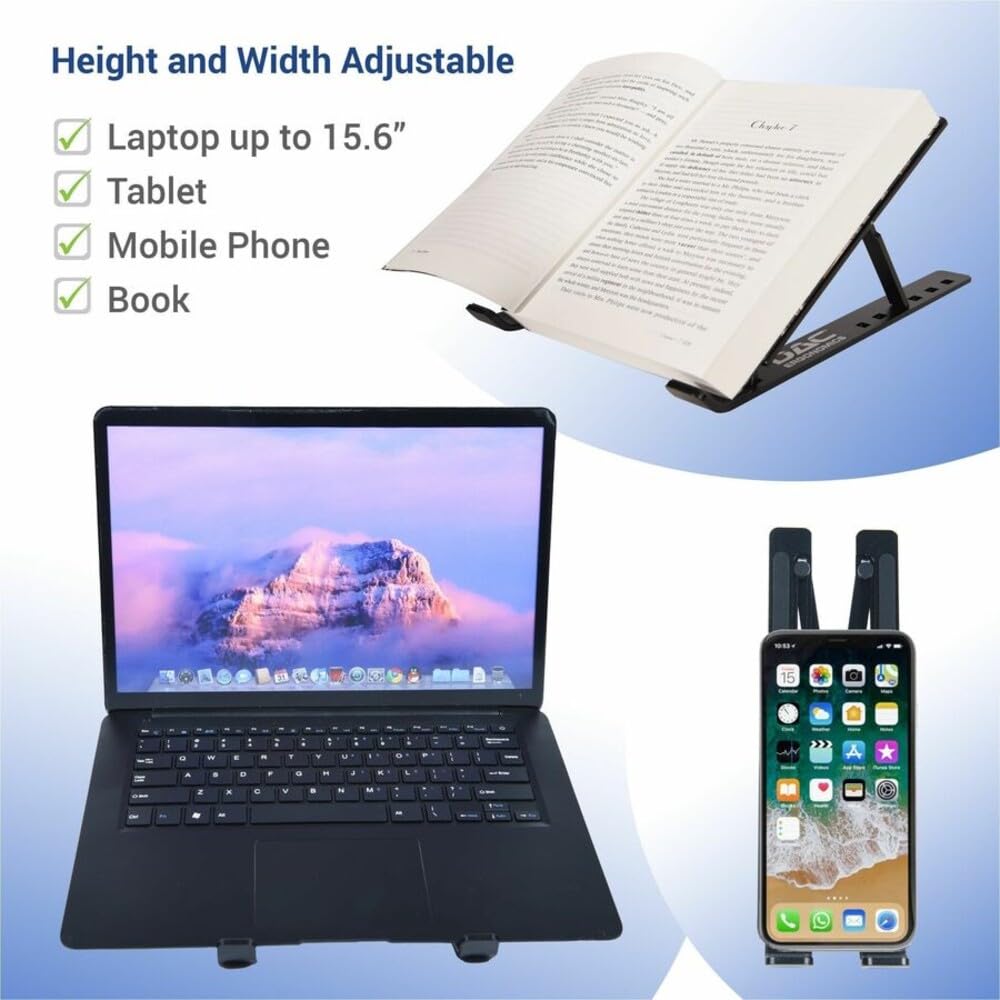 Data Accessories DTA21684 Mini Laptop44; Tablet Stand44; Black