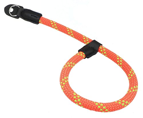 HITHUT Adjustable Rope Camera Wrist Strap Hand Strap for SLR DSLR Digital Mirrorless Cameras Orange Green