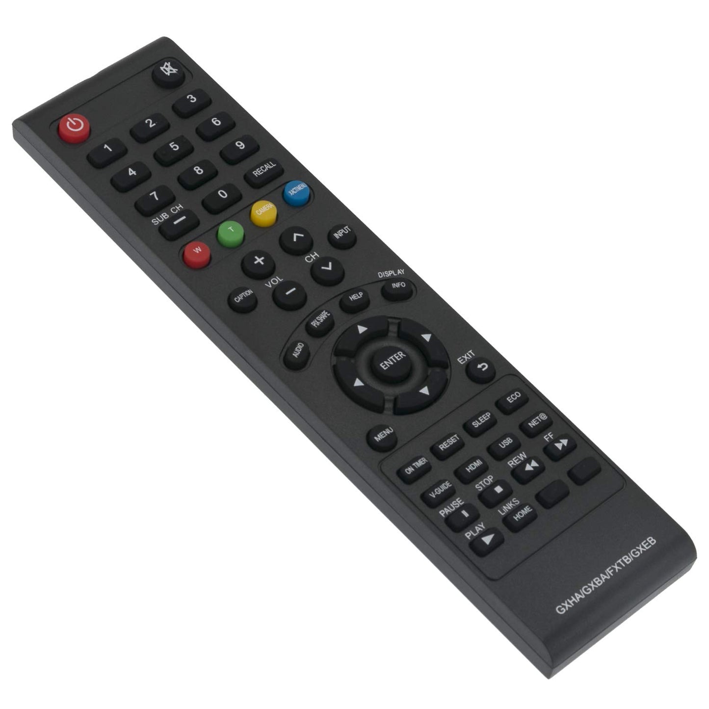 GXHA GXBA FXTB GXEB Replaced Remote fit for Sanyo TV FVD5833 DP50843 DP58D33 DS24425 DS27225 DS27425 DS32225 VM2751 AVM2751S CLT-1554 CLT2054 DS19310