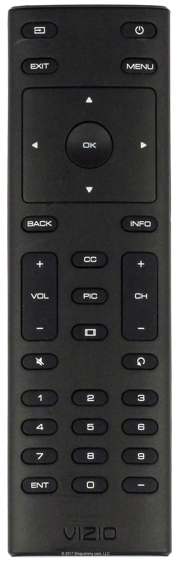 Vizio XRT134 Remote Control for D50u-D1