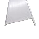 Beam Lighting Under Cabinet Light Cover Replacement | White Ribbed Acrylic Diffuser (L-Shaped, 33")