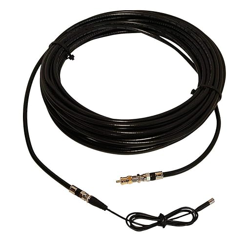 Sirius XM Radio 50 Foot Antenna Extension Kit with RG6 Coax Cable Connectors for Universal Fit