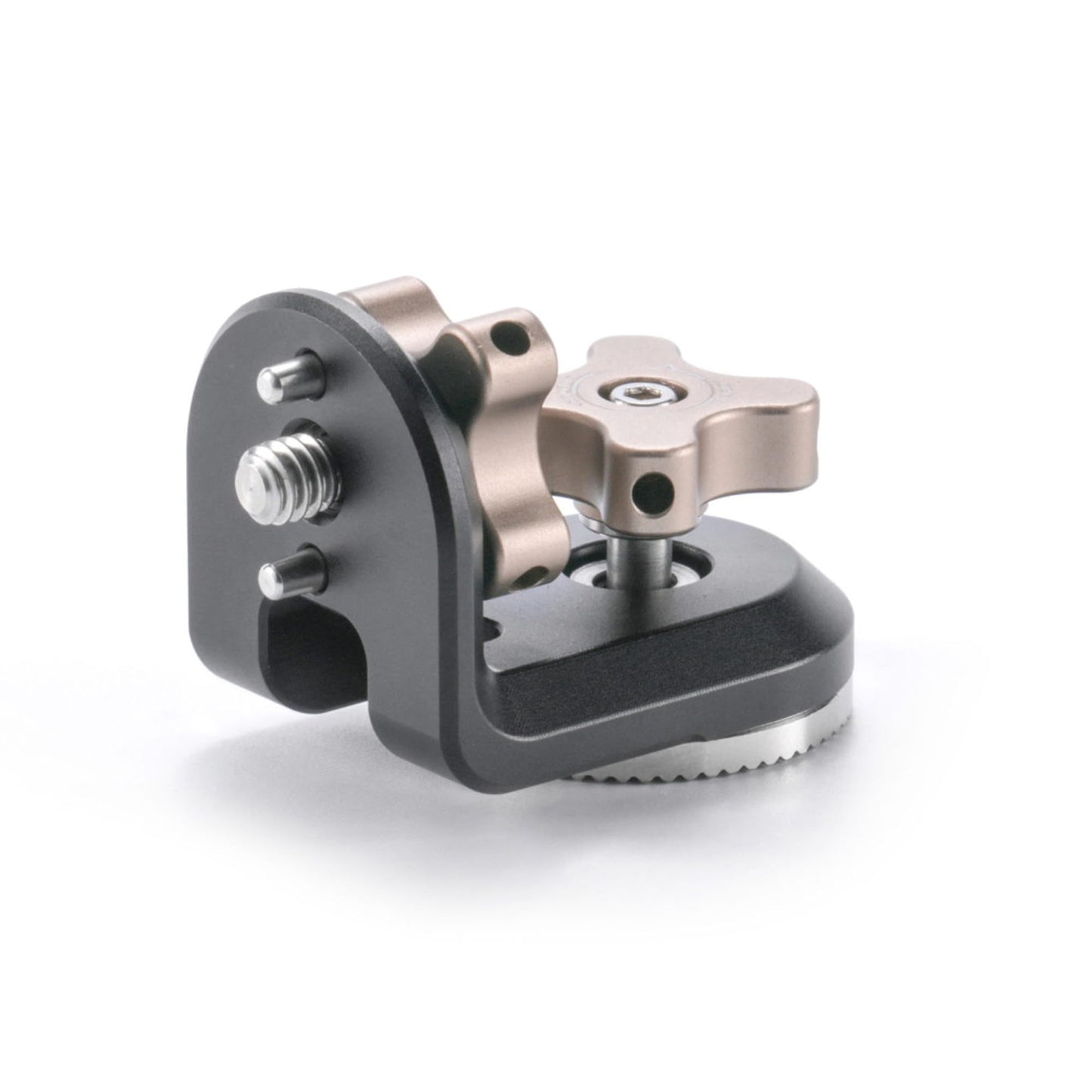 Tilta Right Angle Rosette Adapter to 1/4?-20 with Locating Pins | Compatible with Nucleus Nano II Control Handle & Lightweight Shoulder Rig | Aluminum