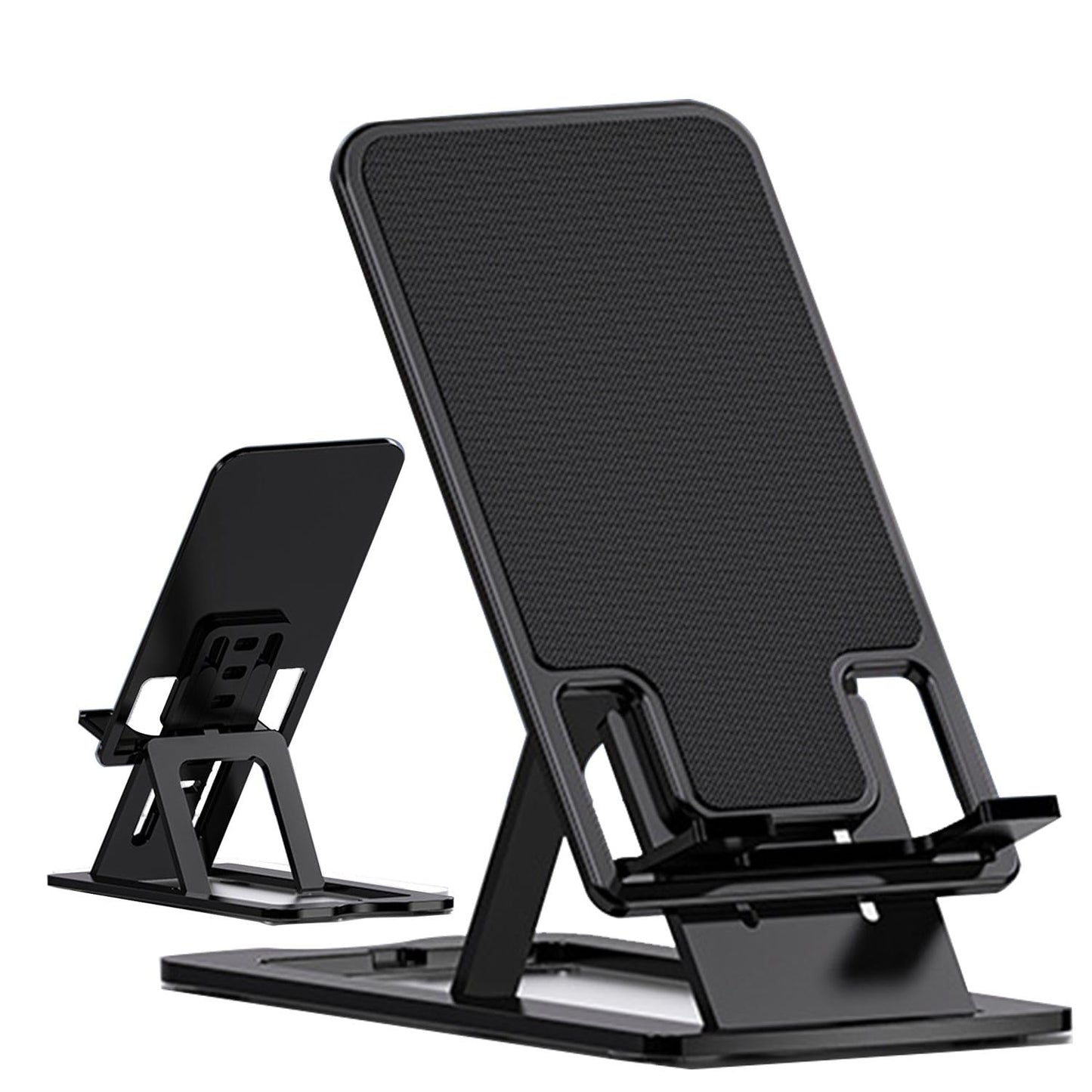 HZZADZXW Cell Phone Stand, Foldable and Portability Travel Phone Holder, Adjustable Angle, Compatible with All Mobile Phones Tablet, Stable and Non