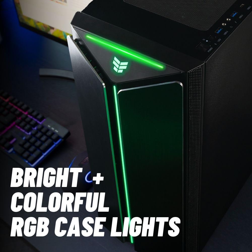 Computer Upgrade King Mantis V2 ATX Gaming Case: Superior Cooling with 6 Pre-Installed ARGB PWM Fans (600-2000rpm), Vented Aluminum Front Panel, 403mm