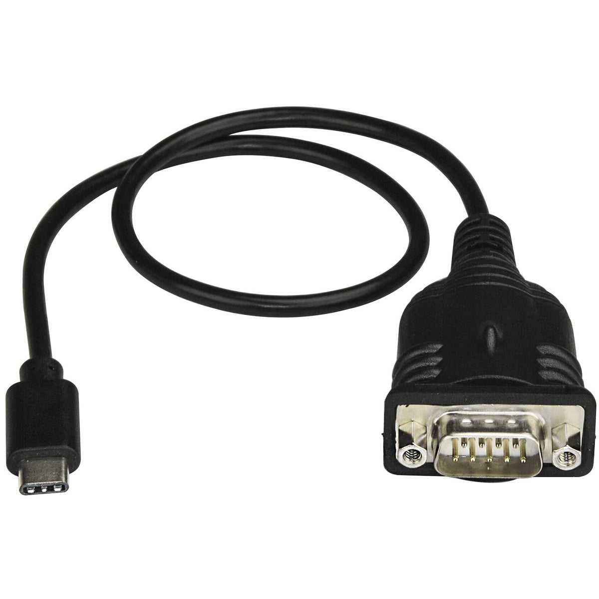 StarTech USB-C to Serial Adapter Cable, Windows/Mac/Linux (ICUSB232C)