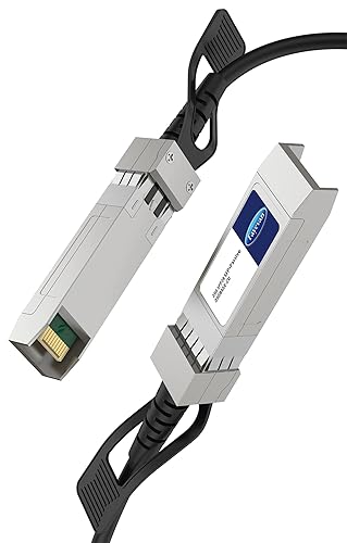 Fayevan 25Gb/s SFP28 SFP + Passive Direct Attach Copper Twinax DAC Cable Compatible with SFP-H25G-CU3M