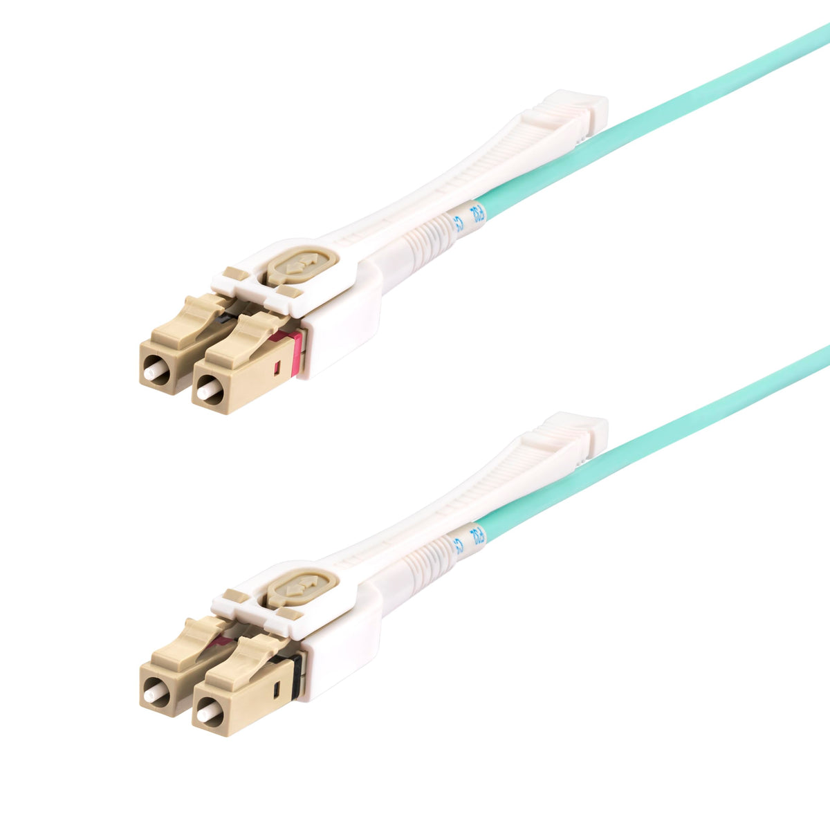 StarTech 10ft/3m OM4 Push-Pull Fiber Cable, LC to LC, Optic (450FBLCLC3PP)