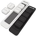 Alnoor USA Magnetic Cable Organizer |Multipurpose Magnetic Cable Clips with 8-Cable Buckles & 2-Bases |Cable Management Clips for Cell Phone, Office