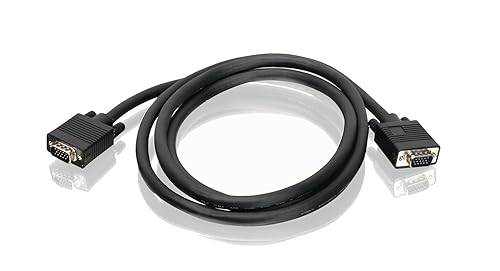 IOGEAR VGA (M) to VGA (M) Monitor 6Ft Cable HD15, TV - Computer, Projector - G2LVGA006
