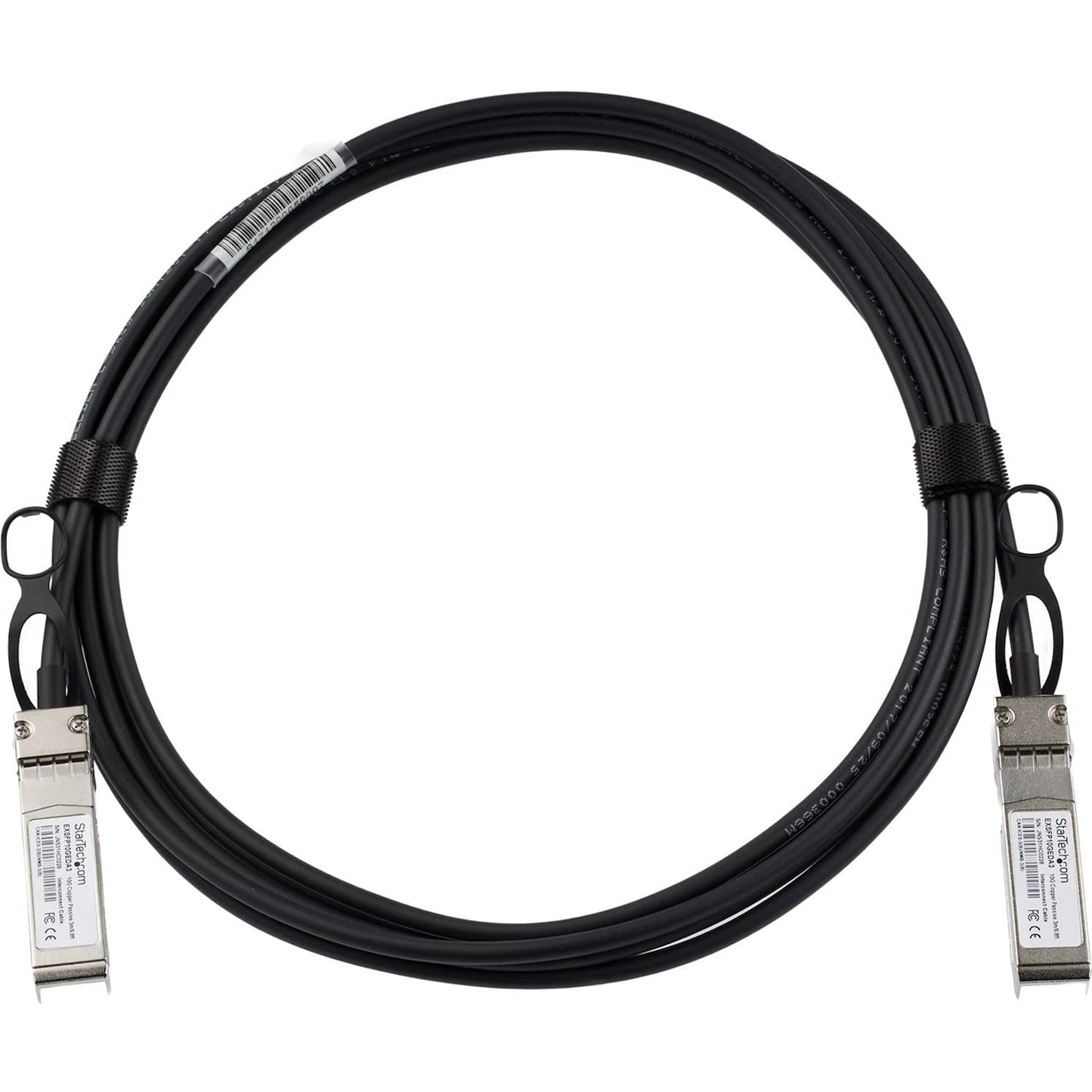 StarTech.com Juniper EX-SFP-10GE-DAC-3M Compatible 3m 10G SFP+ to SFP+ Direct Attach Cable Twinax - 10GbE SFP+ Copper DAC 10 Gbps Low Power Passive