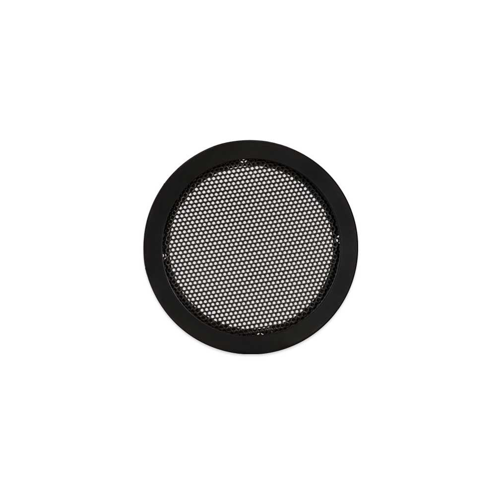 Goldwood Snap On 4" Subwoofer Grille Steel Mesh Speaker Woofer Grill Black (SG-M4)