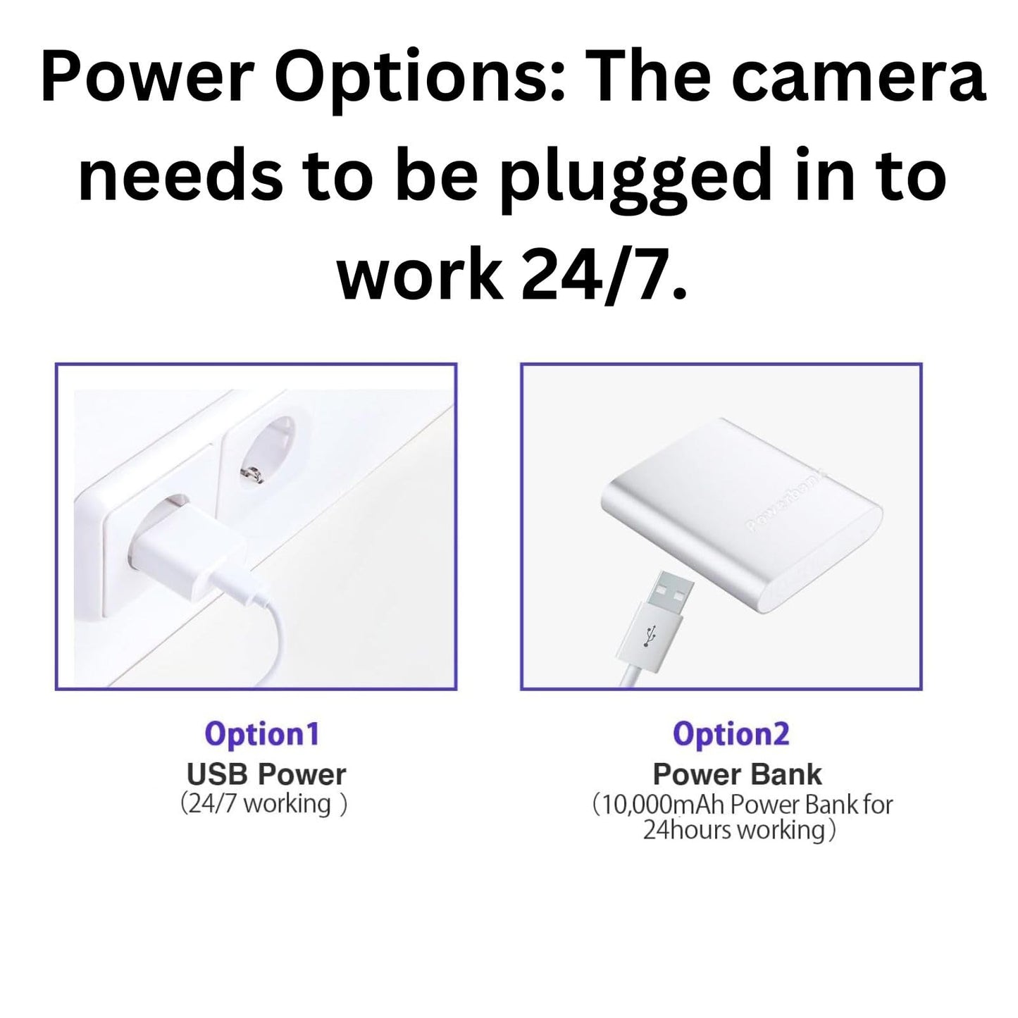 HiKam Small 2K WiFi Hidden Camera Slim Body, with Night Vision, App Control, Video-only