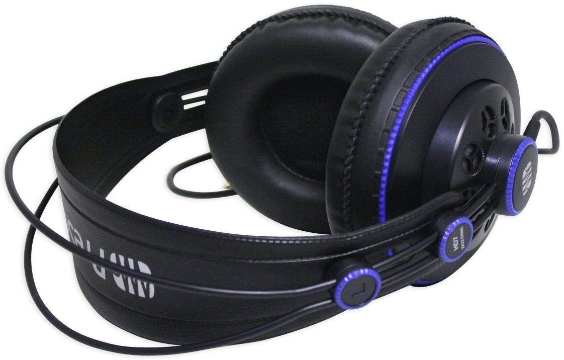PreSonus HD7 Studio Monitoring Headphones Bundle with Mackie 4Way Distribution Amplifier Amp