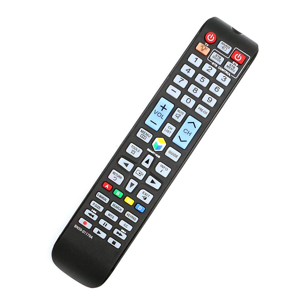 BN59-01179A Replacement Remote Control fit for Samsung LED LCD TV UN32H5500AF UN32H5500AFXZA UN32H6350AF UN32H6350AFXZA UN39H5204AF UN39H5204AFXZA