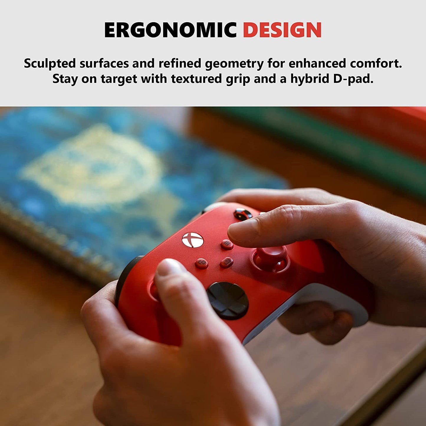 Xbox Core Wireless Gaming Controller - Pulse Red Series X|S, One, Windows PC, Android, and iOS
