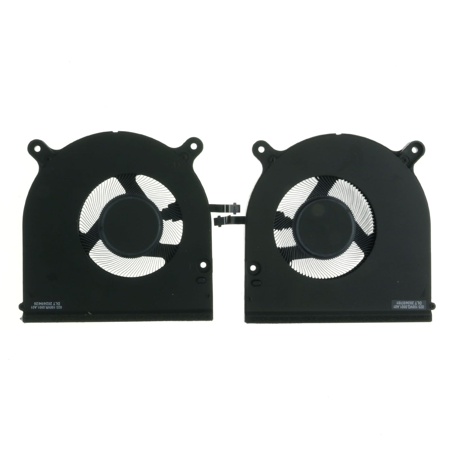 06P46H 0JTNN3 Replacement CPU+GPU Cooling Fan for Dell XPS 16 9640 F966V NS75C41-23D01 023.100VQ.0001 8GVMH NS75C42-23D02 023.100VR.0001