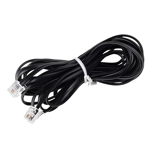 iSoHo Phones: Straight Phone Cord for Landline Phone: Cable, Telephone Extension Land Line Cable: Easy to Use + Excellent Sound Quality for House
